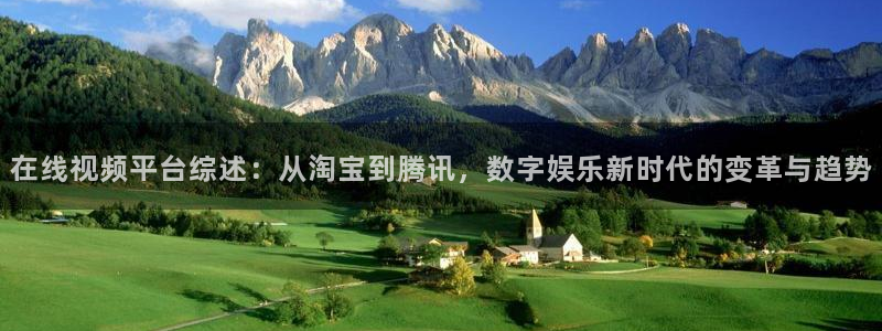 4yy影院：在线视频平台综述：从淘宝到腾讯，数字娱乐新时代的变革与趋势